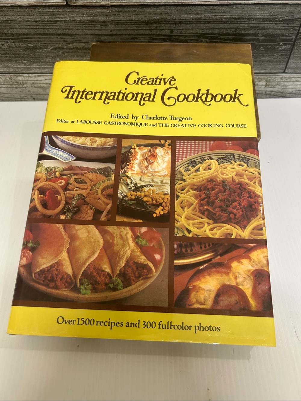Vintage Charlotte Turgeon Creative International Cookbook